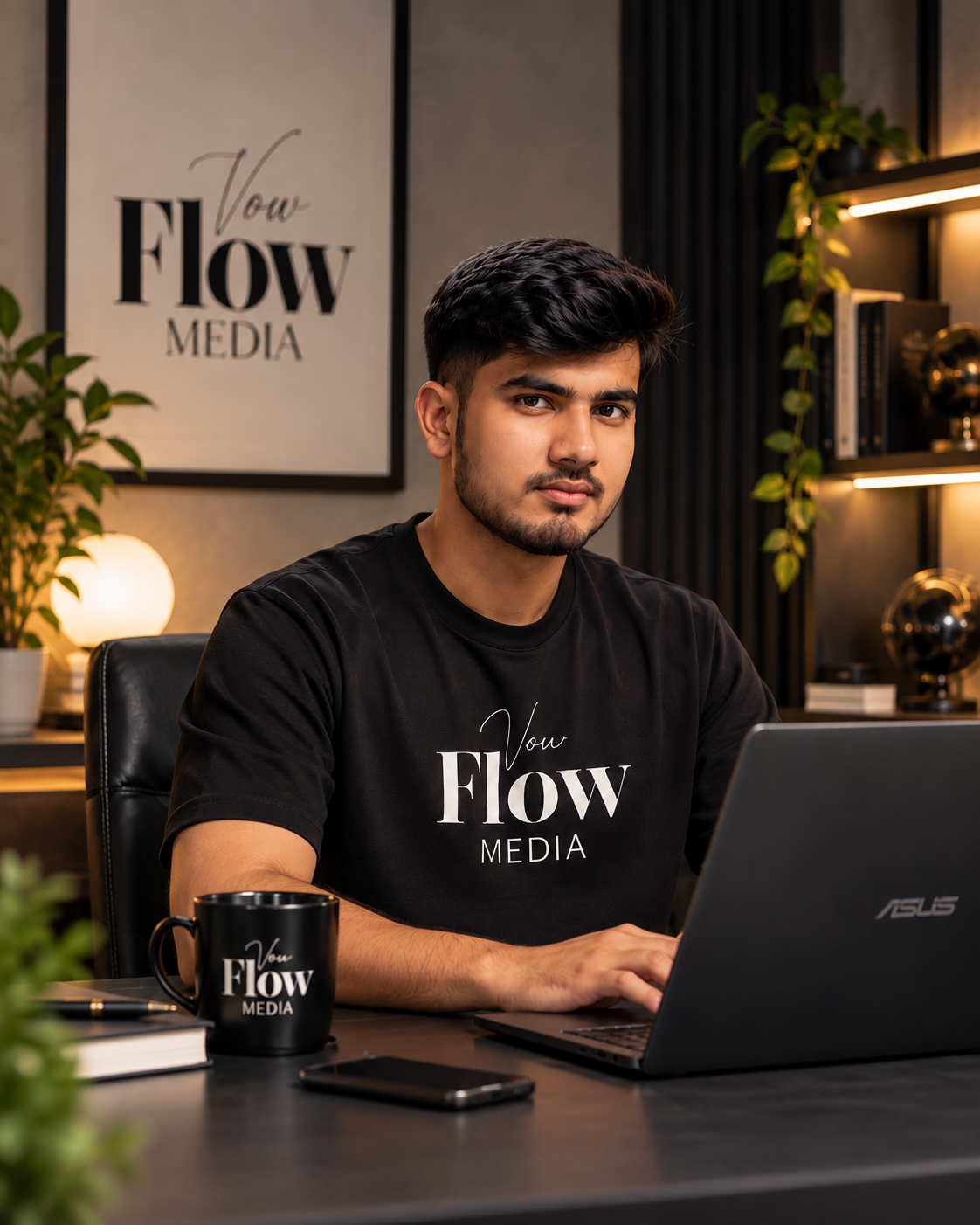 Raghav Pal, founder of Vow Flow Media